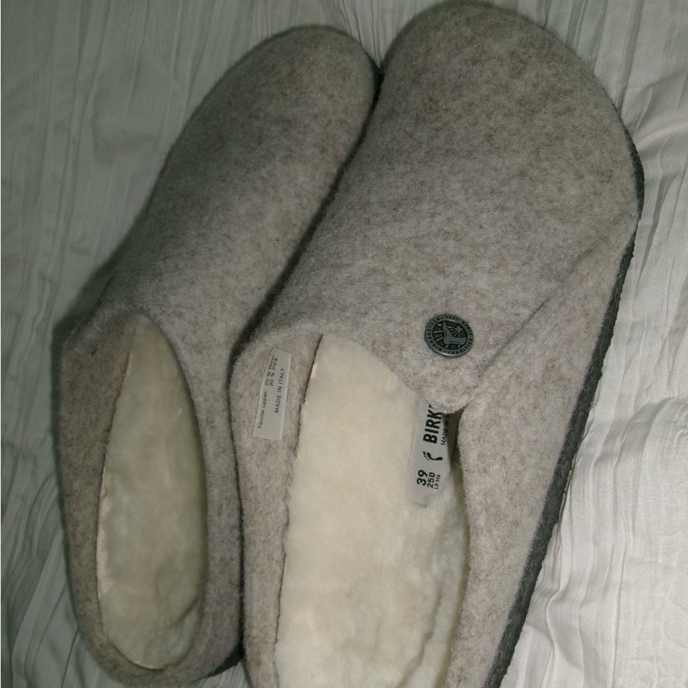 Birkenstock Wool Slippers - Picture 2 of 7